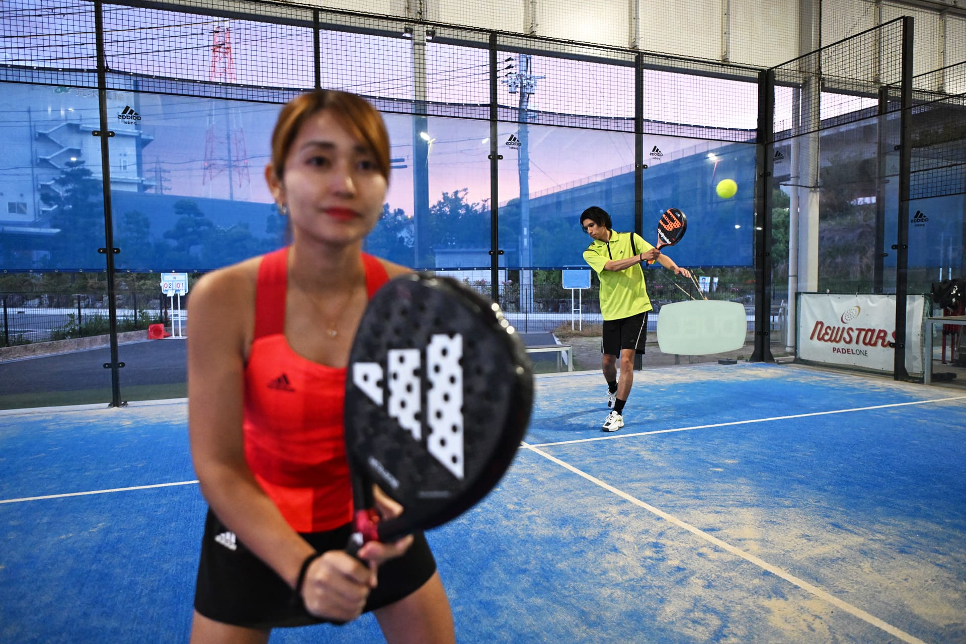PADEL FUKUOKAのコートイメージ